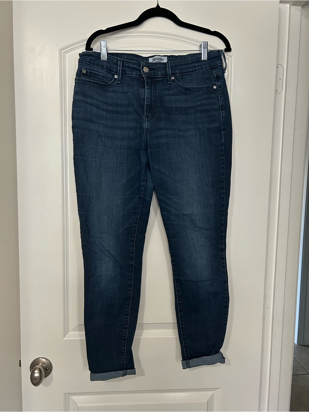 Denizen from Levi's Dark Indigo Boyfriend Jeans